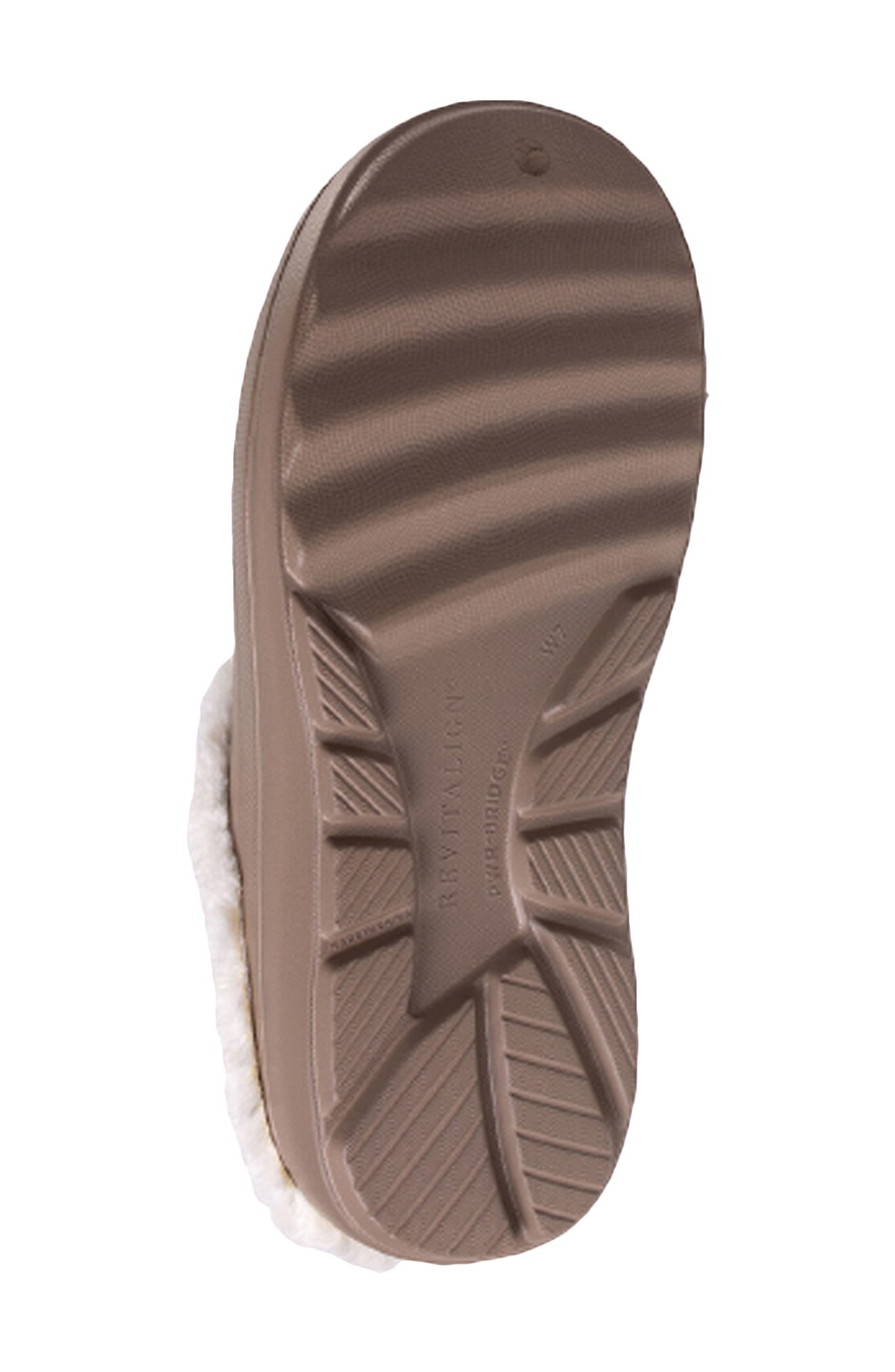 Fusion Vitality Faux Fur Lined Clog, Alternate, color, FOSSIL
