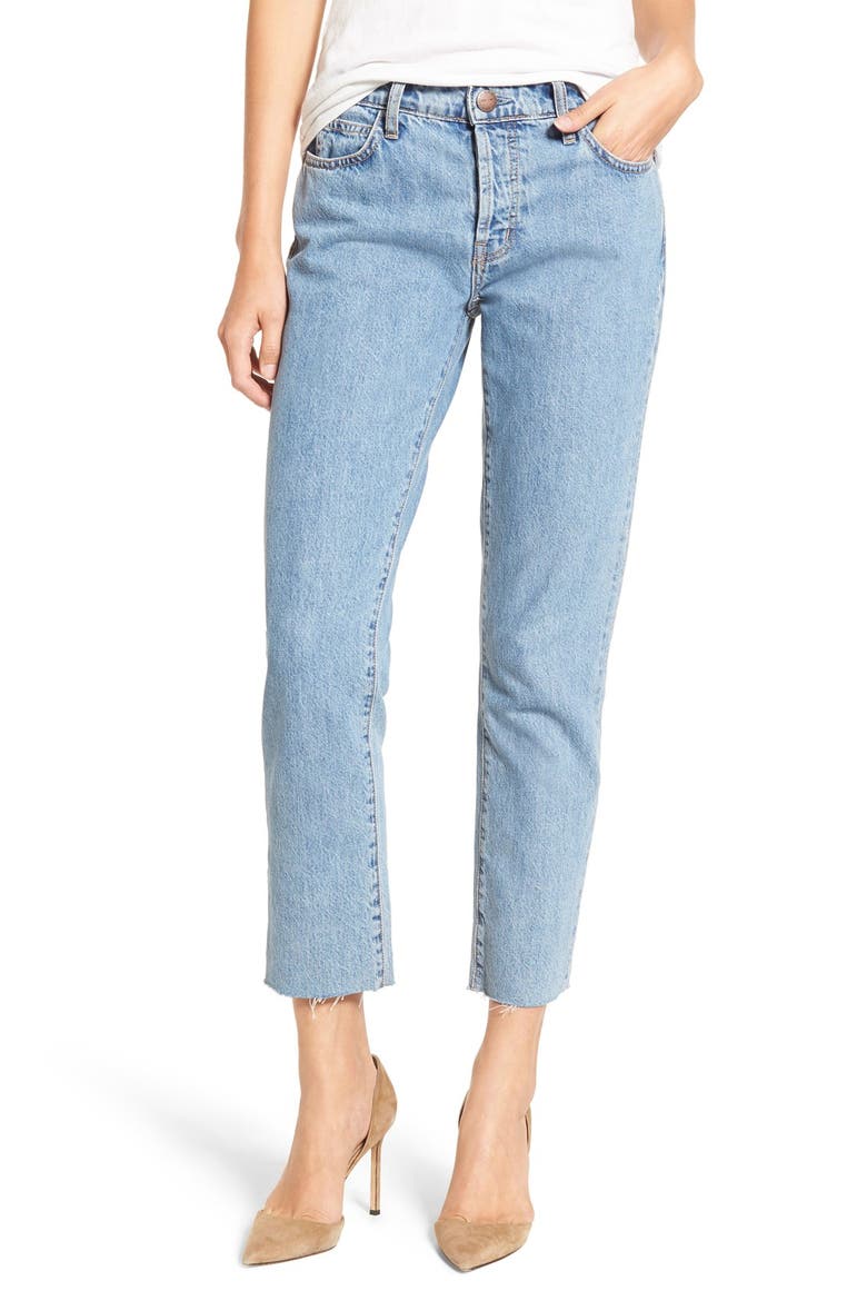 'The Original' Crop Straight Jeans, Main, color, PREP
