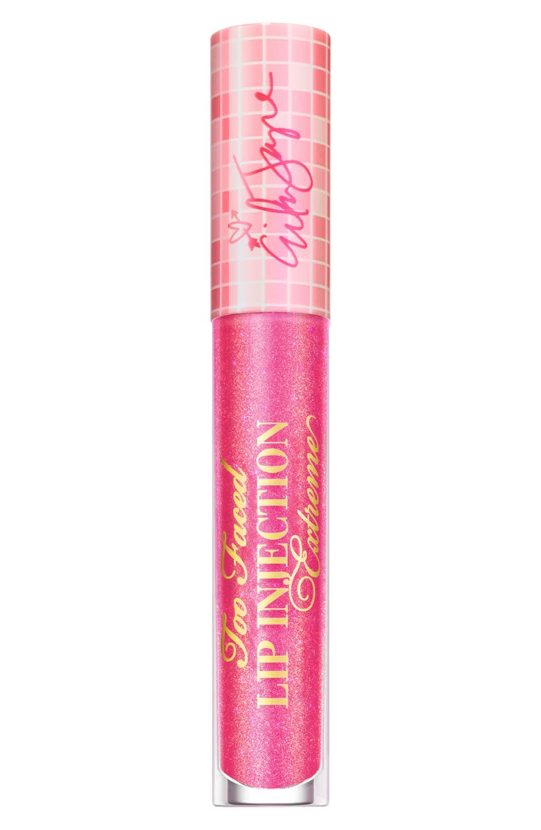 Too Faced x Erika Jayne Pretty Mess Painkillr Pink Lip Injection Extreme Instant & Long-Term Lip Plumper, Alternate, color,