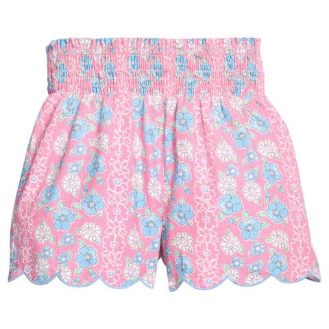 Kids' Shirred Scallop Shorts (Toddler, Little Kid & Big Kid)