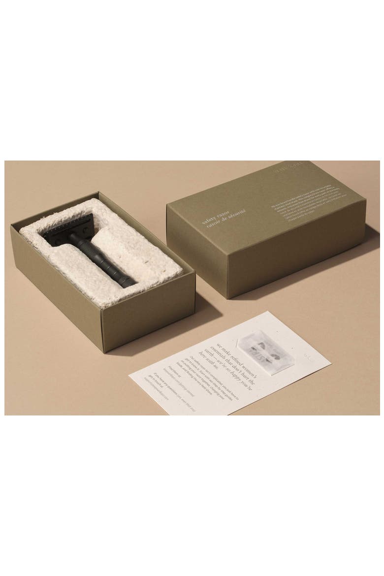 Safety Razor, Alternate, color, BLACK