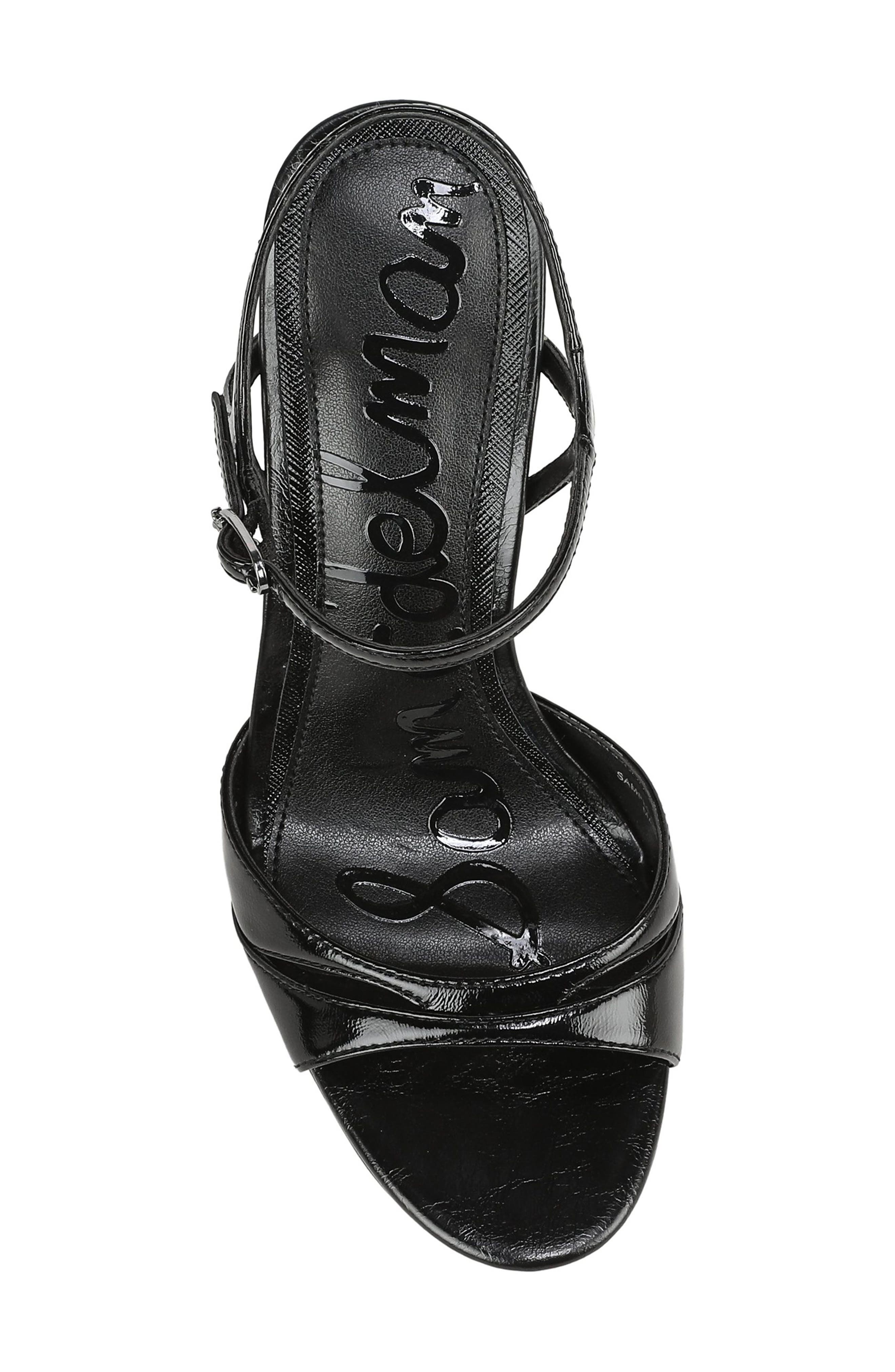 Cressida Sandal, Alternate, color, BLACK