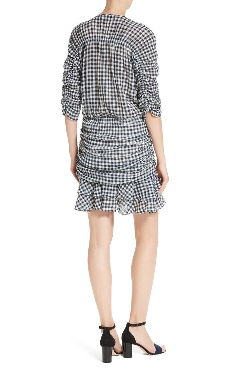 Veronica Beard Campbell Ruched Dress, Alternate, color,