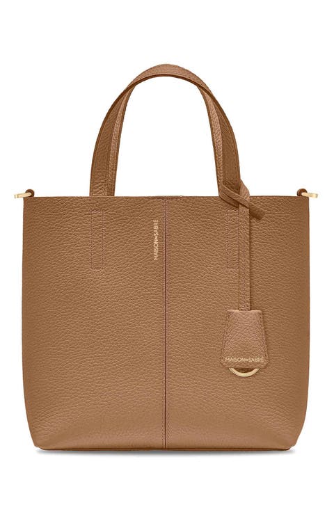 Small Leather Soft Tote