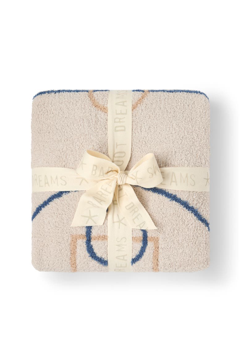 Kids' CozyChic® Slam Dunk Blanket, Alternate, color, BISQUE MULTI