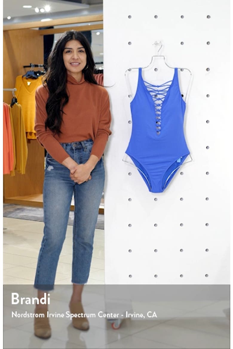 Let's Get Knotty One-Piece Swimsuit video