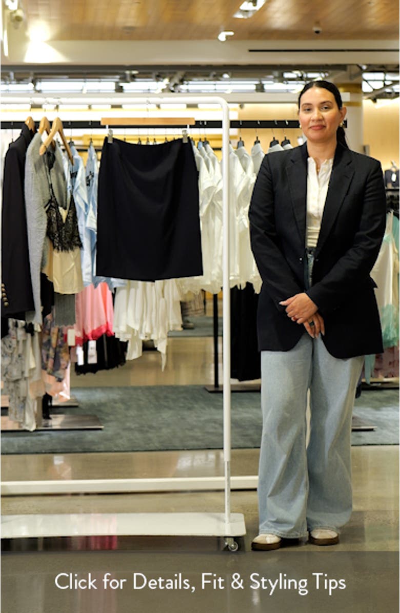 Vileah Virgin Wool Pencil Skirt, sales video thumbnail