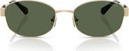Michael Kors Monte Carlo 56mm Polarized Oval Sunglasses