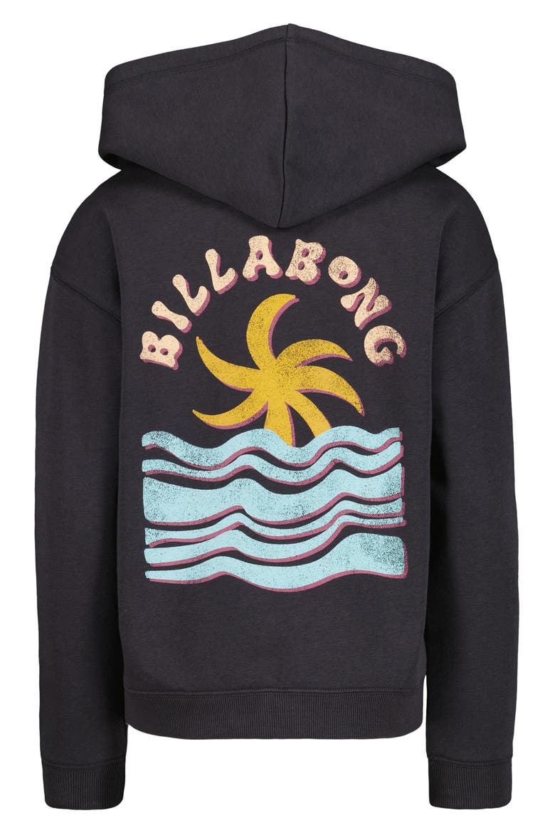 Kids' It Takes You Full Zip Hoodie, Alternate, color, BLACK SANDS