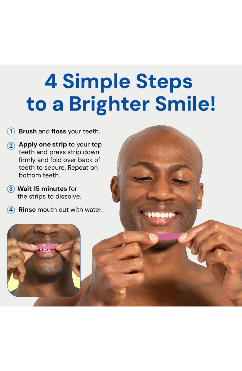 SNOW DiamondSeries<sup>™</sup> Brighten + Whiten Dissolving Whitening Purple Strips, Alternate, color, Purple