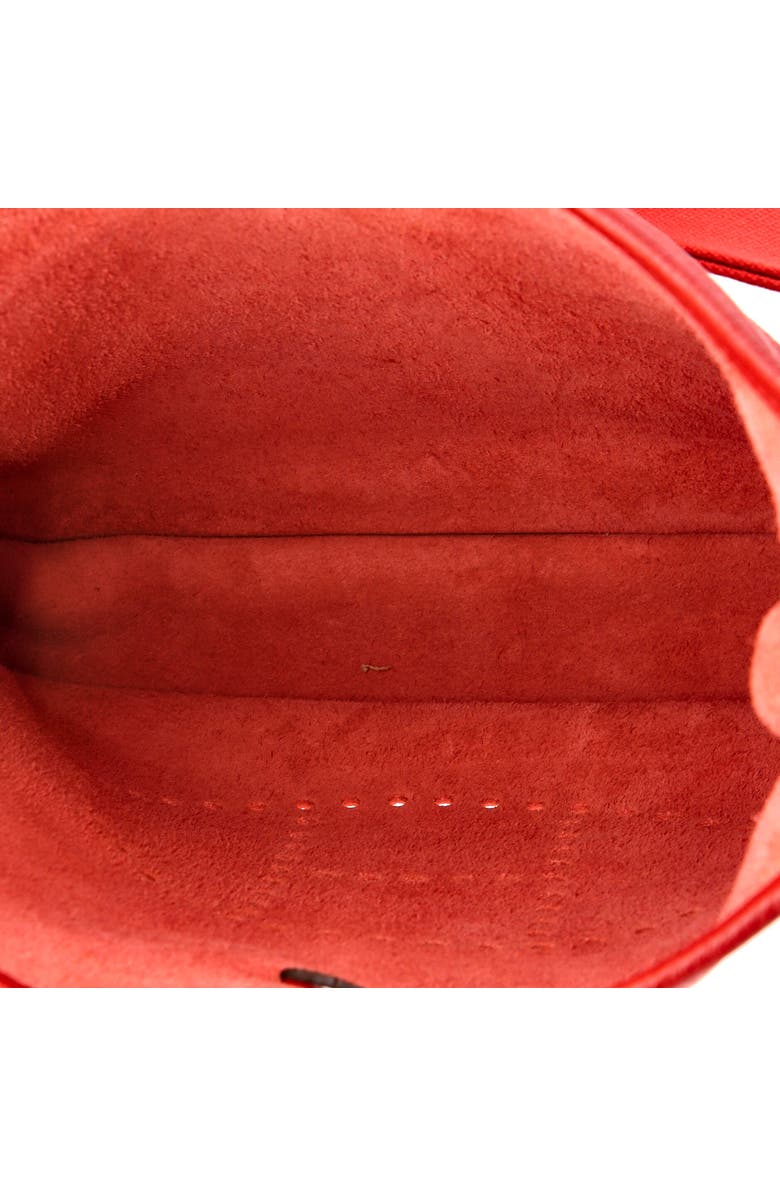 Pre-Owned Hermes Evelyne Bag Gen III Clemence PM, Alternate, color, Rouge Vif