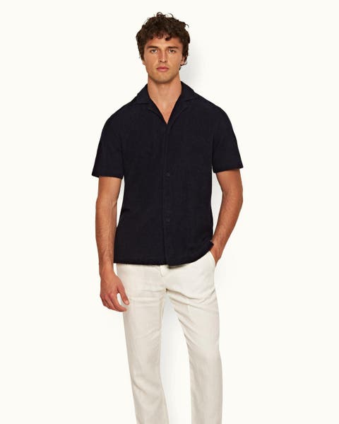Howell Towelling Relaxed-Fit Shirt