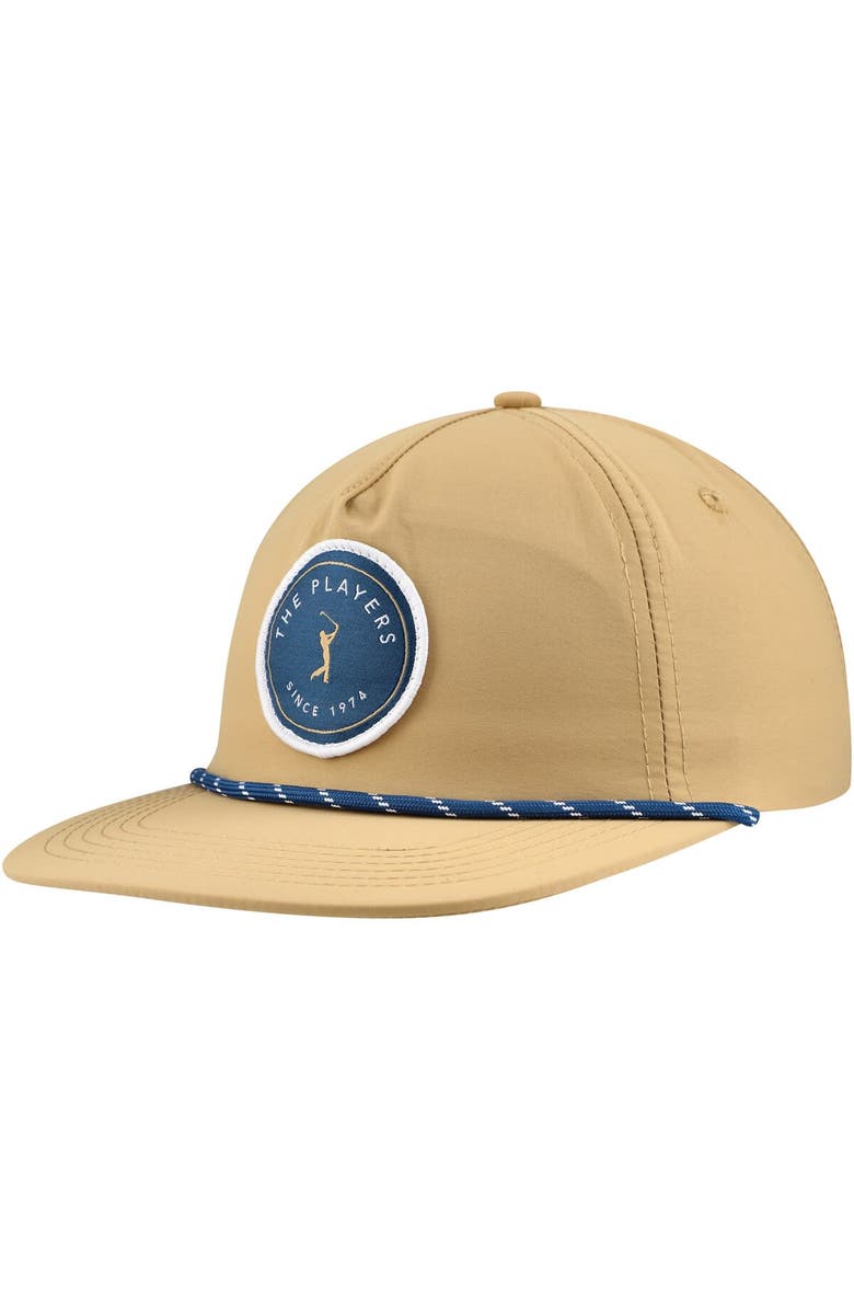 BARSTOOL GOLF Men's Barstool Golf Khaki THE PLAYERS Snapback Hat, Main, color, Khaki