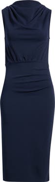 NIKKI LUND Kim Drape Sleeveless Dress