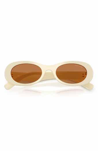 50mm Oval Sunglasses