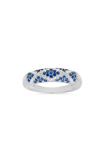 Queen Jewels Cubic Zirconia Pavé Ring In Multi