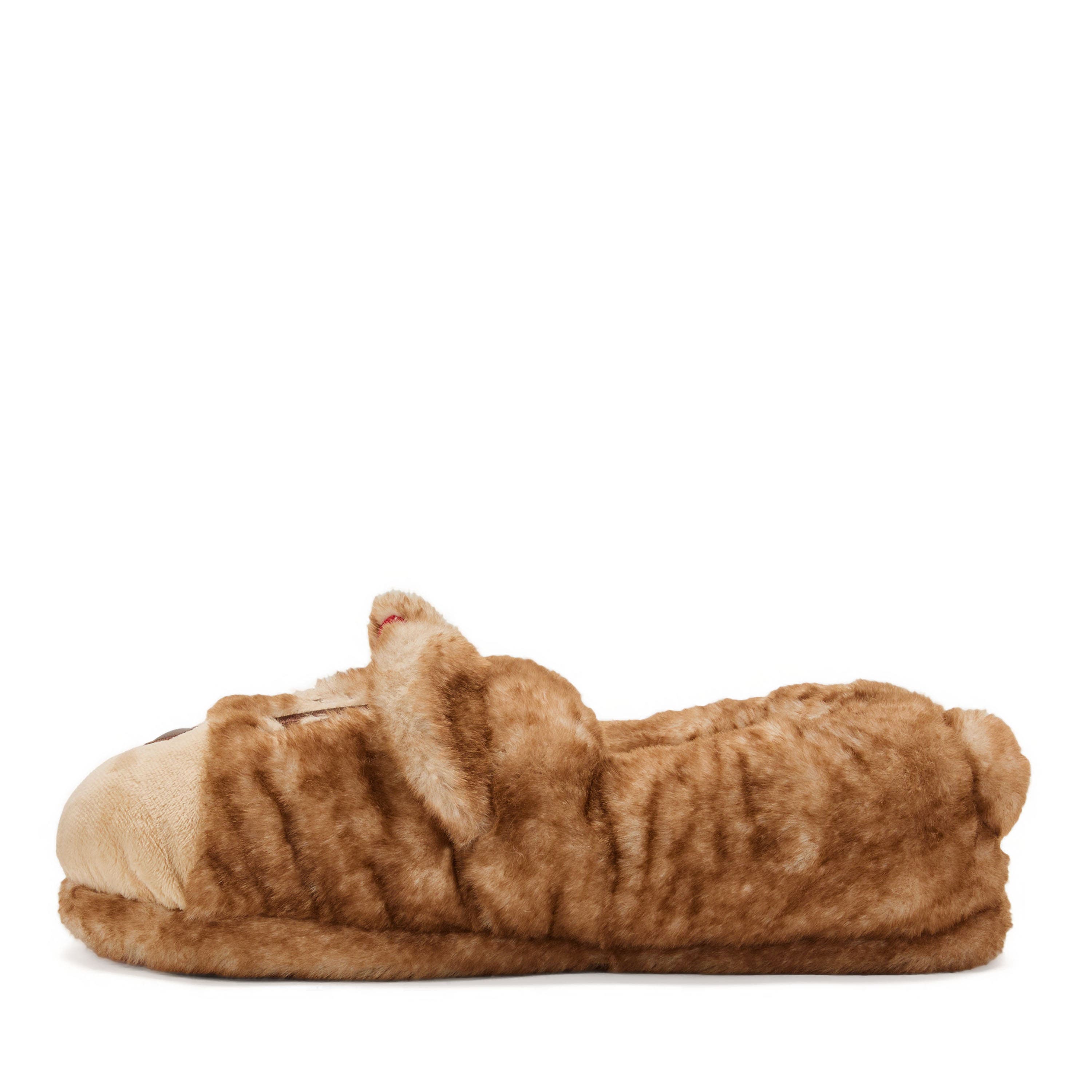 DEARFOAMS Papa Bear Closed Back Slipper, Alternate, color, Frost