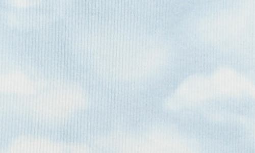 Skims 3-pack Cotton Rib Tank In Blue Quartz Cloud Multi