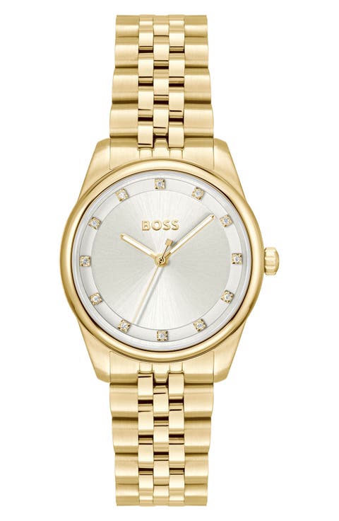 Graceful Precious Bracelet Watch, 32mm