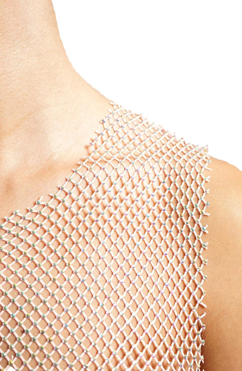 Know One Cares Mesh Tank, Alternate, color,