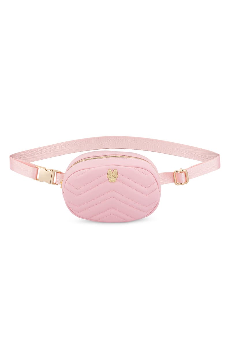Pink Papyrus Daphne Waste Bag Dispenser & Treat Pouch Belt Bag, Main, color, Daphne
