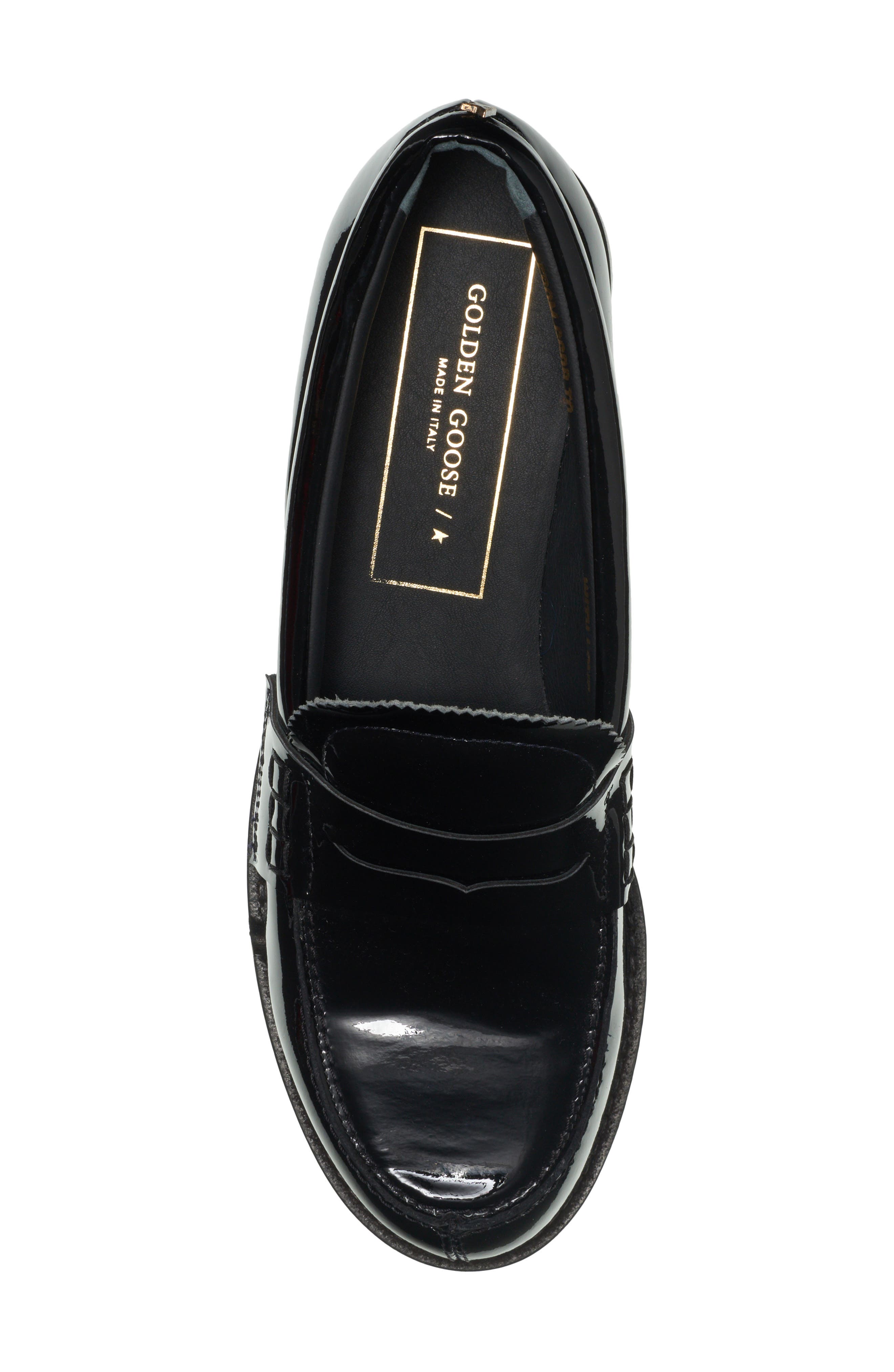 Golden Goose Jerry Patent Penny Loafer, Alternate, color, 