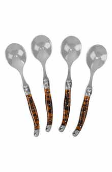 FRENCH HOME Set of 4 Soup Spoons