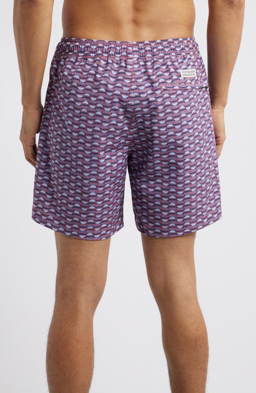 Fair Harbor Bayberry Trunks 7 Red Boardwalk Tiles In Purple