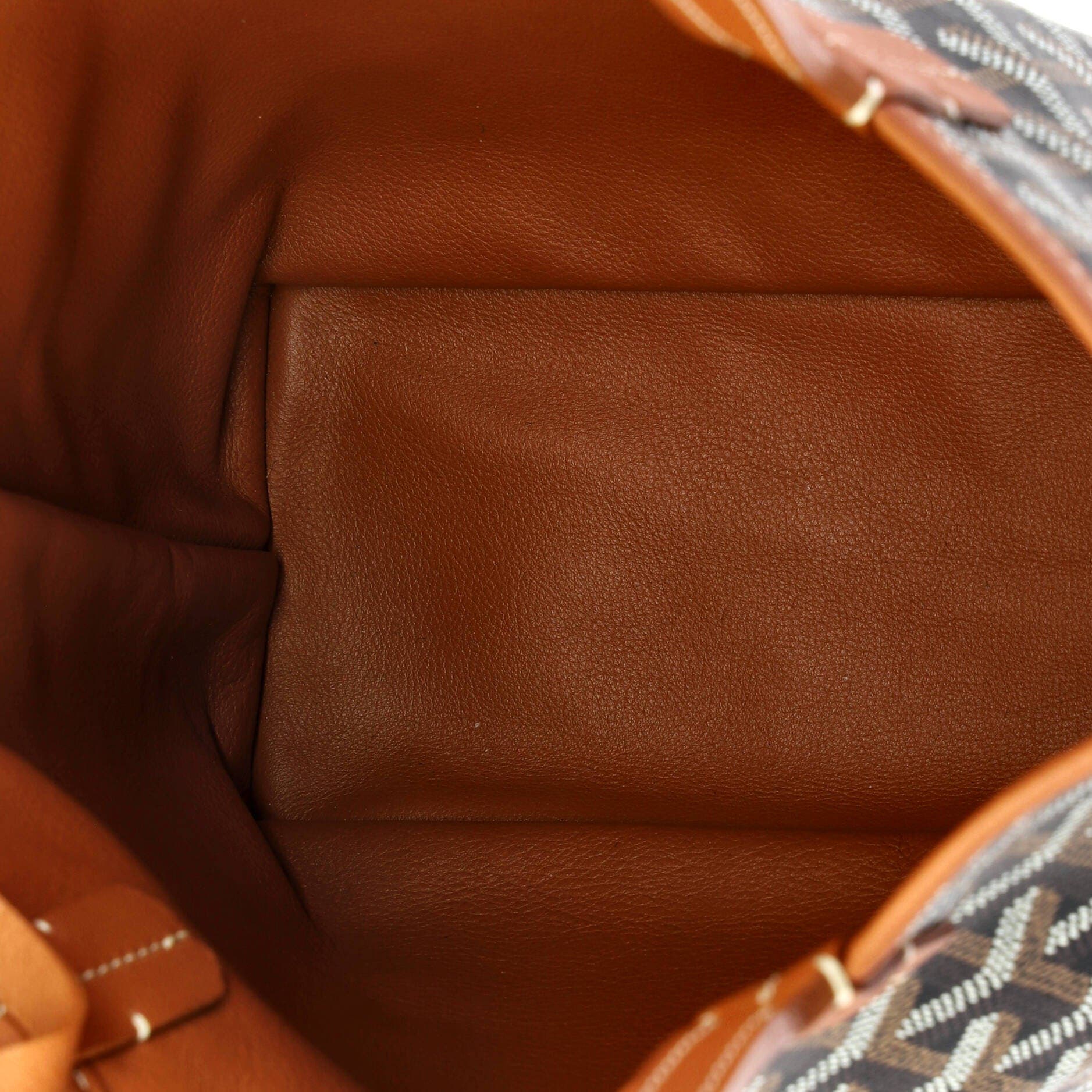 Pre-Owned Goyard Anjou Reversible Tote Coated Canvas Mini, Alternate, color, Brown