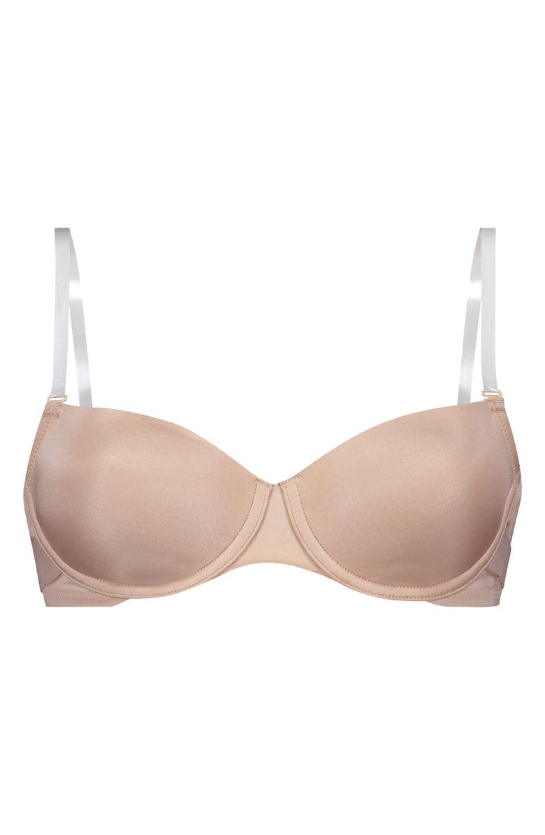 Hunkemöller Transparent Back Underwire Bra, Alternate, color, 