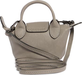 Le Pilage Cuir Leather Nano Crossbody Bag