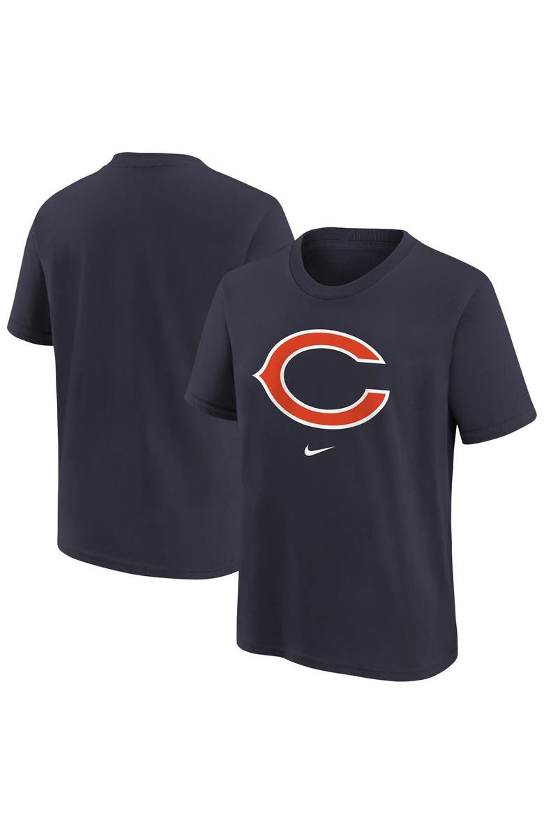 Nike Youth Nike Navy Chicago Bears Primary Logo Legend T-Shirt, Alternate, color, Navy