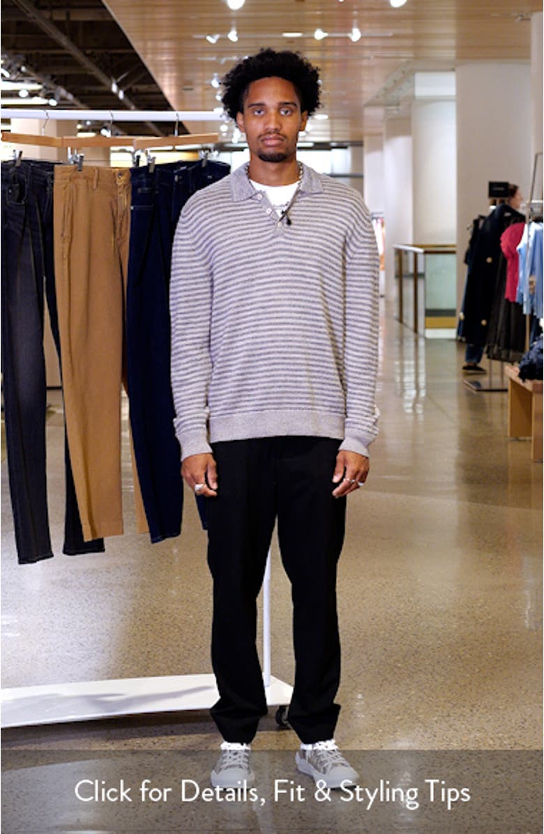 Anchor Merino Wool Polo Sweater, sales video thumbnail