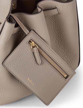 Small Lyra Leather Bucket Bag