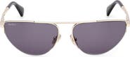 Max Mara 58mm Cat Eye Sunglasses