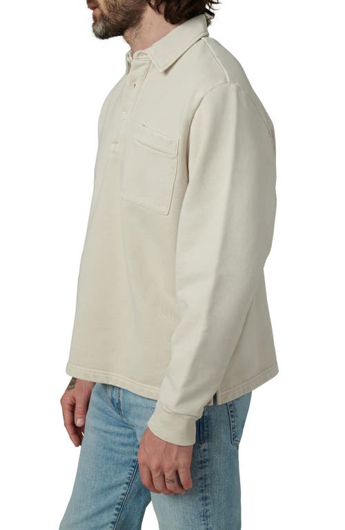 Joe's Cotton Polo Sweatshirt
