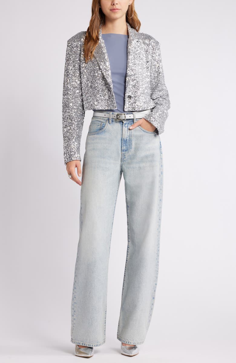 Open Edit Compact Bodysuit, Alternate, color, Grey Folkstone