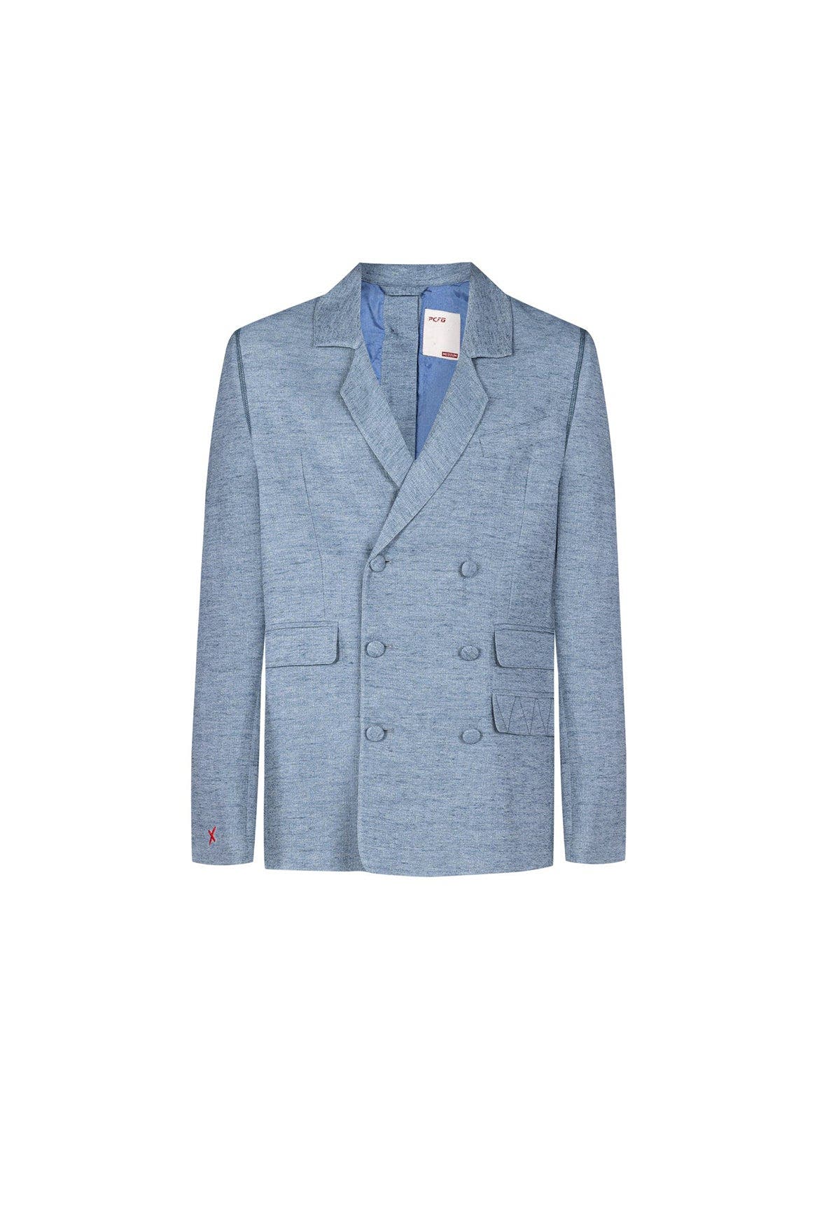 Free Heaven Linen Oversized Blazer - image 3