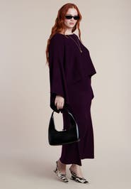 ELOQUII Sweater Maxi Skirt