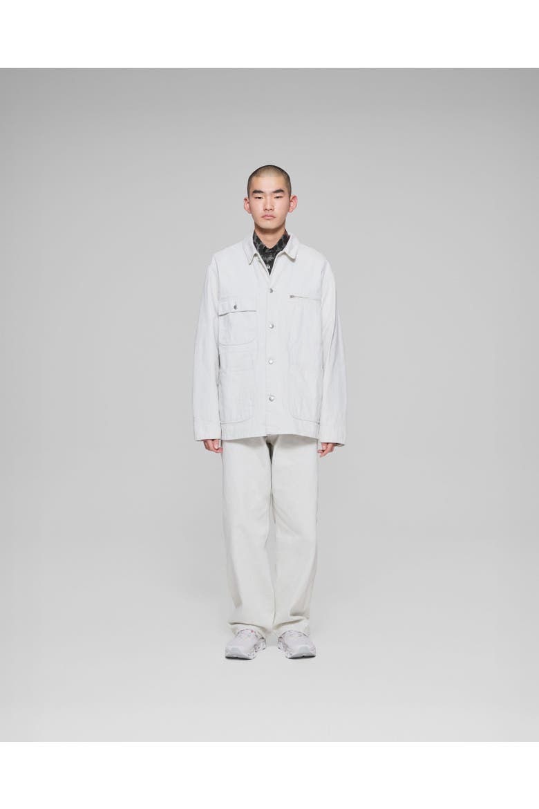 Baggy Denim, Alternate, color, Ivory
