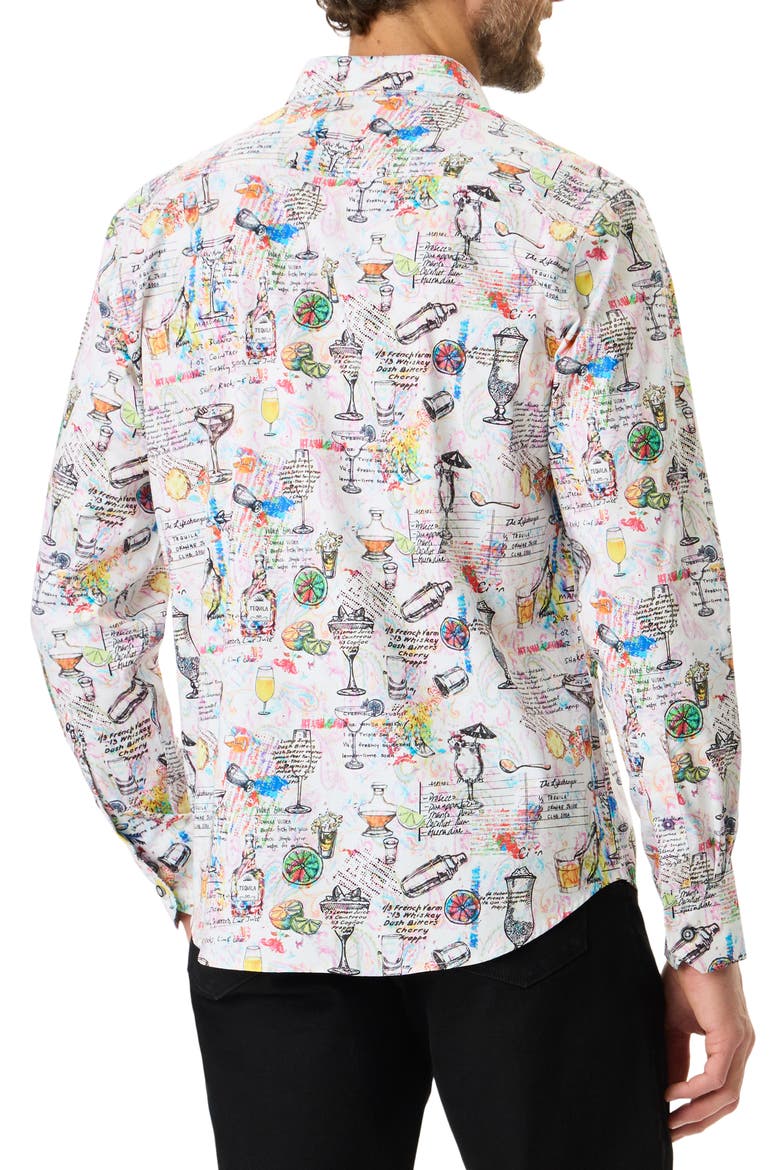 Sauced Printed Knit Shirt, Alternate, color, MULTI