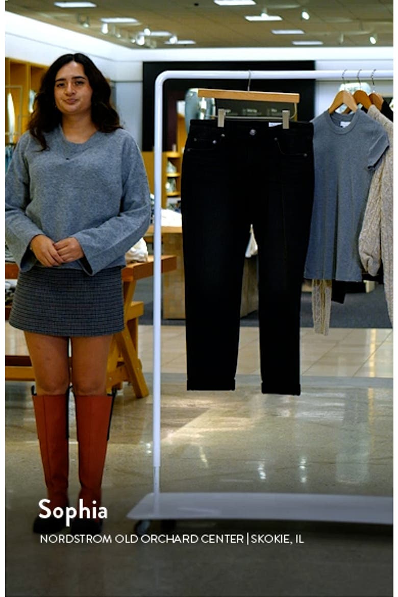 Dre Low Rise Slim Boyfriend Jeans video