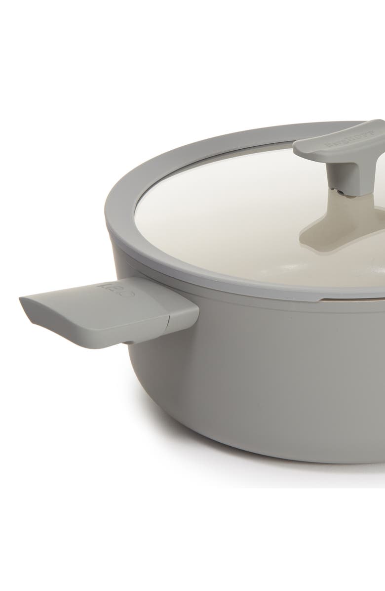 BergHOFF Leo Balance 6.5-Quart Stock Pot, Alternate, color, Moon Mist