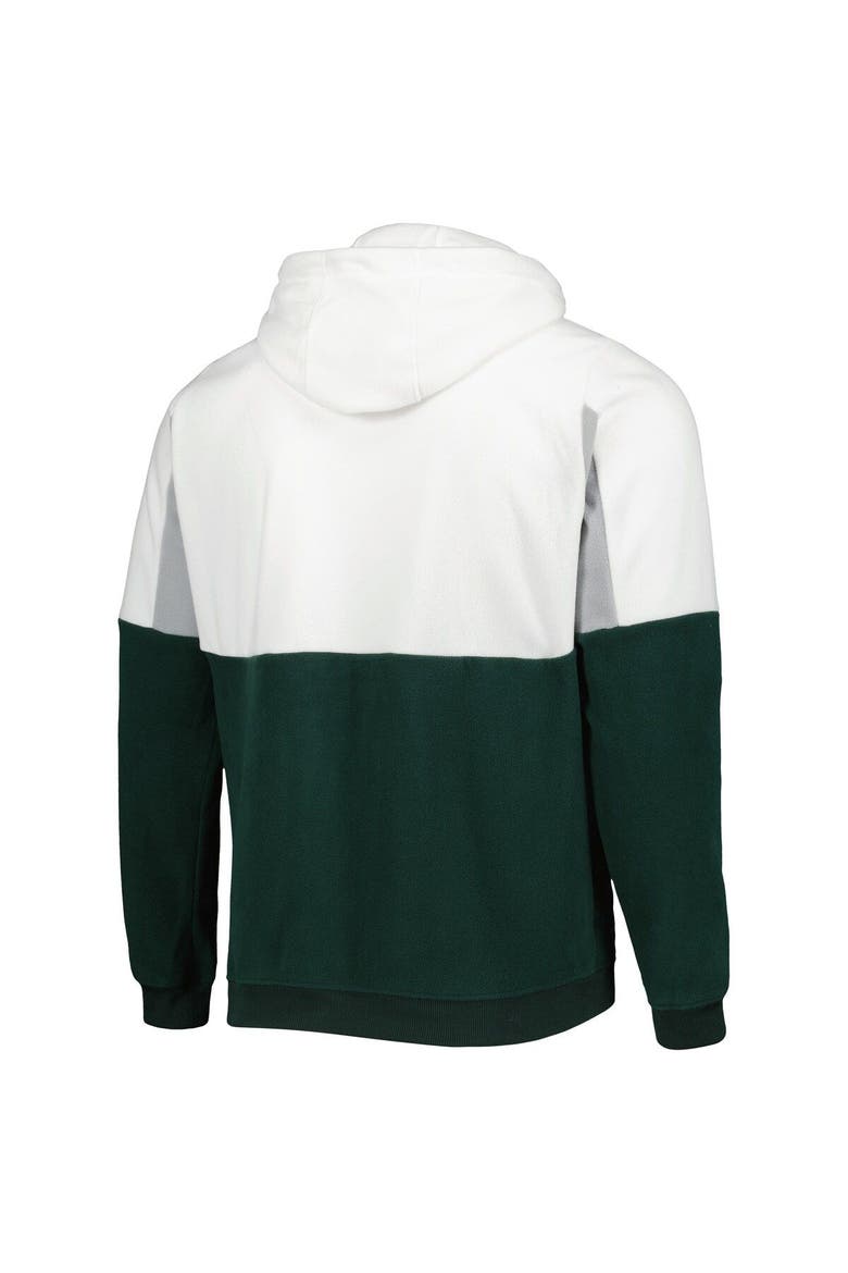 Men's Columbia Green Michigan State Spartans Lodge Quarter-Zip Hoodie, Alternate, color, Green