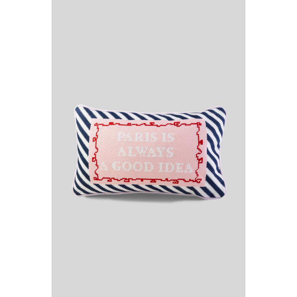 Furbish Paris Needlepoint Pillow In Multi
