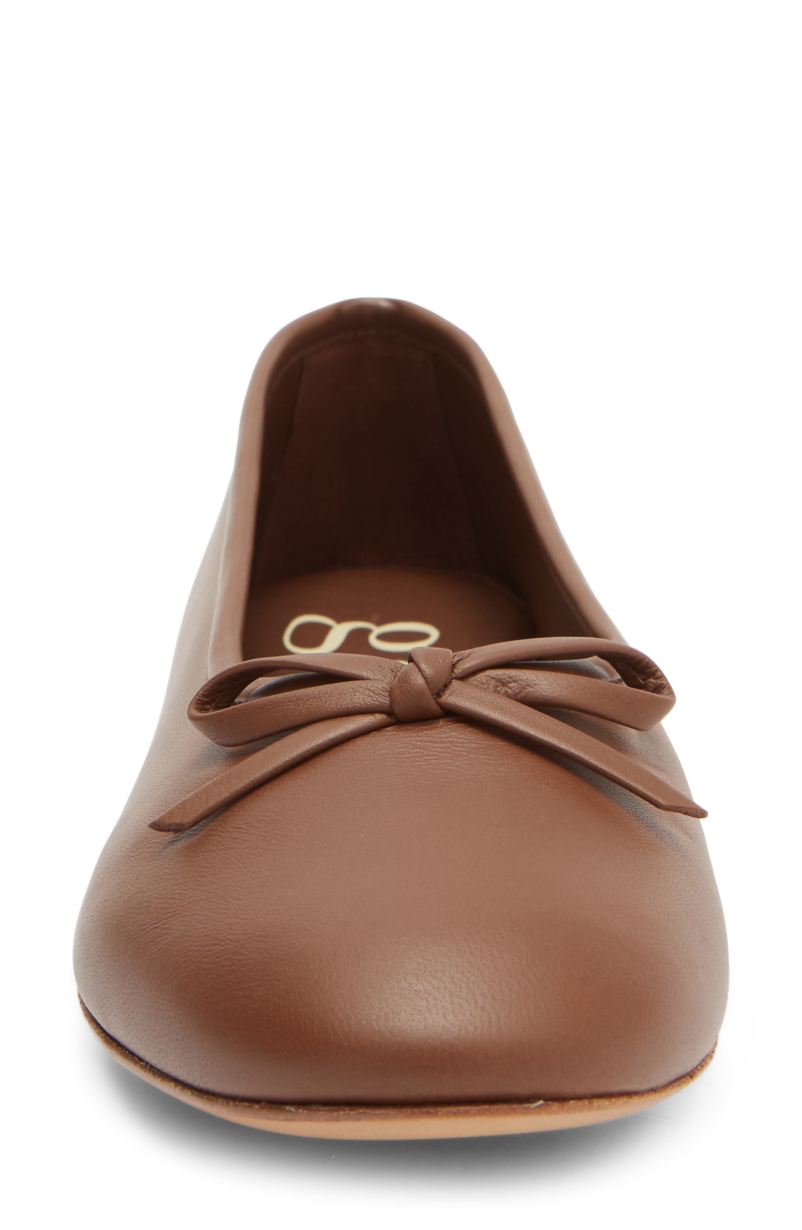 Pedro Garcia Hanny Ballet Flat, Alternate, color, Chestnut