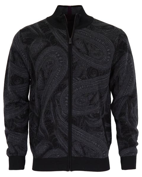 Frederick Merino Wool Full Zip Cardigan