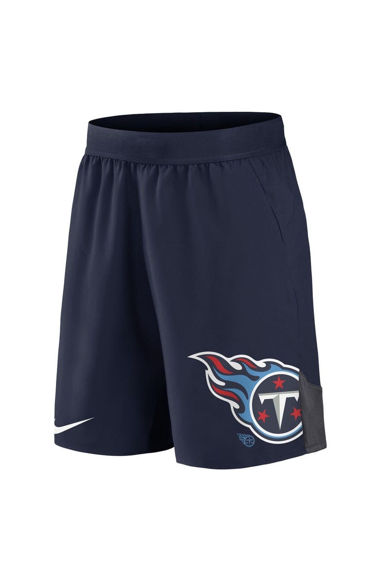 Nike Men's Nike Navy Tennessee Titans Stretch Performance Shorts, Alternate, color, Navy