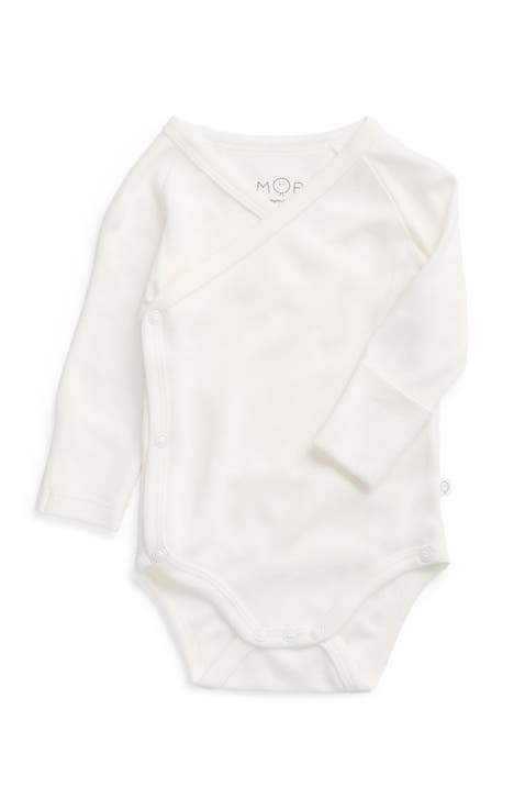 Long Sleeve Wrapover Bodysuit (Baby)