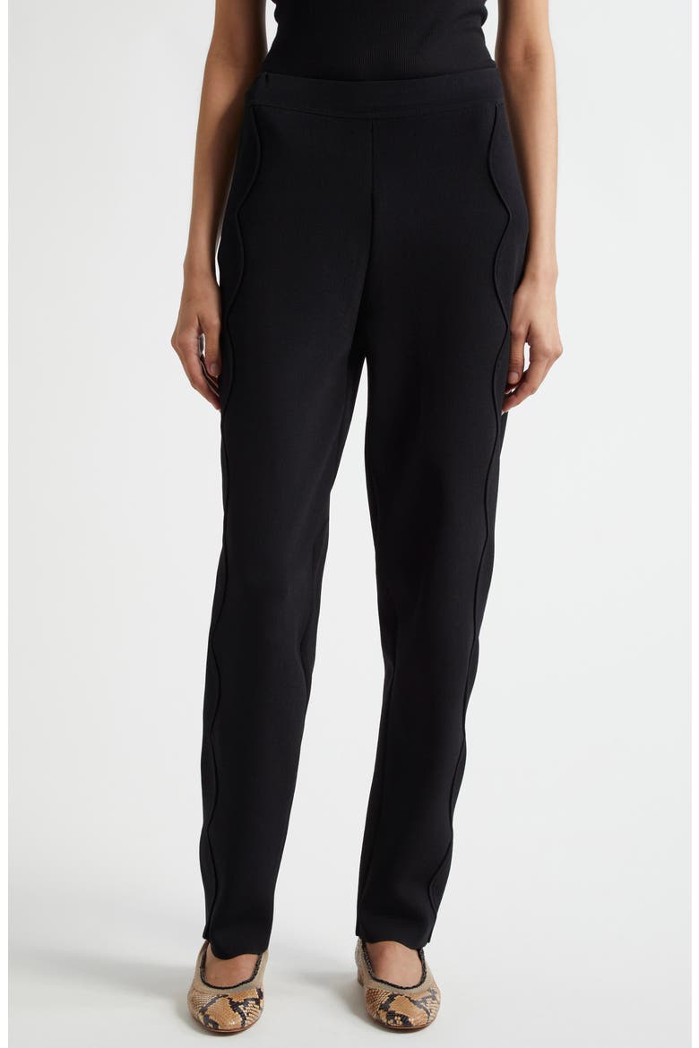 Asher Straight Leg Pants, Main, color, NOIR
